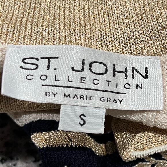 Vintage NWT St. John by Marie Gray Santana Knit Sweater Size Small - Picture 5 of 7